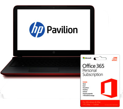 HP Pavilion 15-ab270sa 15.6 Laptop with Free Office 365 Personal HP Pavilion 15-ab270sa 15.6 Laptop with Free Office 365 Personal